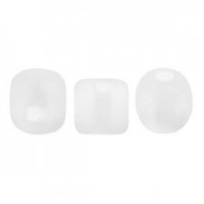 Les perles par Puca® Minos beads Crystal mat 00030/84100